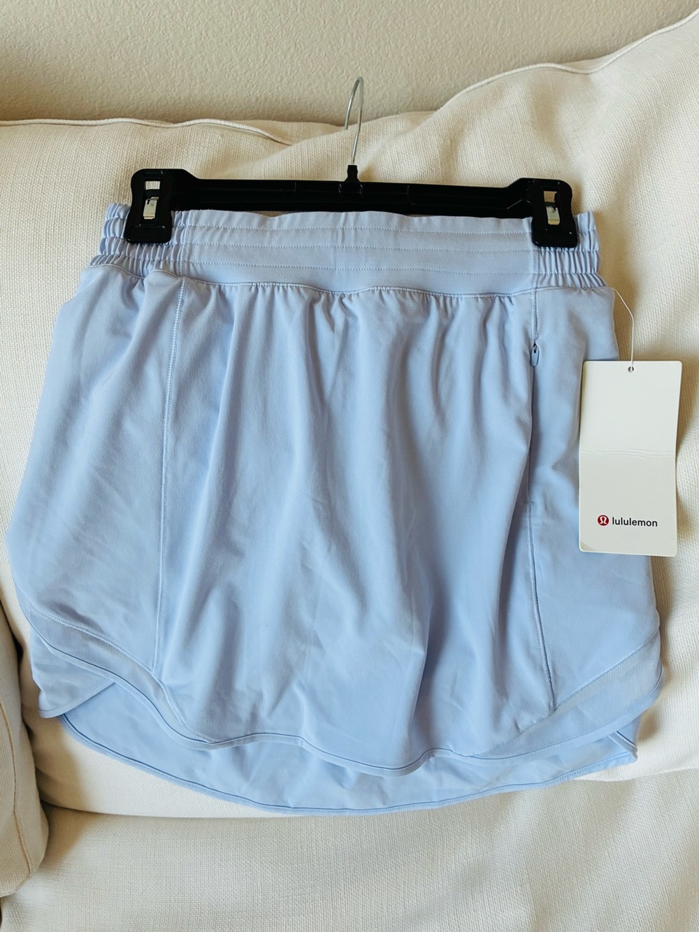 Lululemon 6 Women’s Light Blue Athletic Shorts Skirt